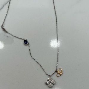 Swarovski flower necklace